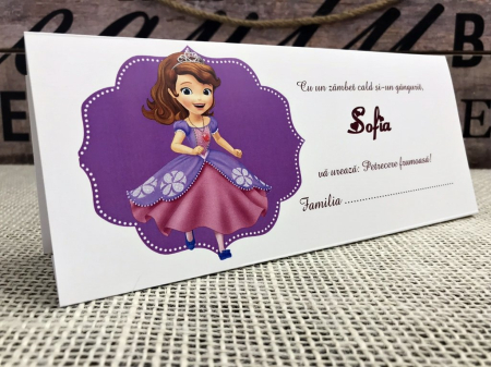 BOTEZ - Plic de bani Printesa SOFIA