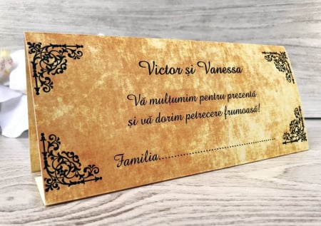 Plicuri de bani NUNTA - Plic de bani SHABBY CHIC