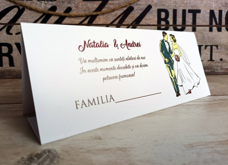 Plic de bani Vintage Wedding [1]