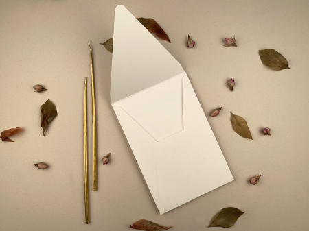 Plic de invitatii CREM (14cm x 21cm G)  &Sigiliu [1]
