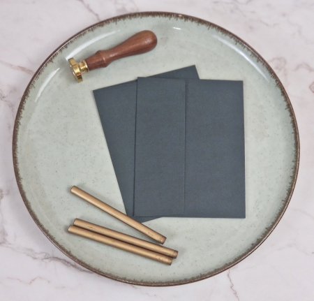 Plicuri si cartoane pentru INVITATII - Plic VERDE 10 cm x 13 cm