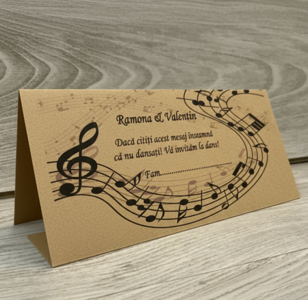 Plicuri de bani NUNTA - Plic I LOVE MUSIC