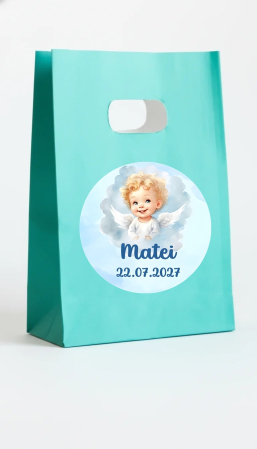 Cutii prajituri & pungi - Punga blue INGERAS