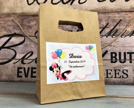 BOTEZ - Punga botez MINNIE MOUSE (model craft)