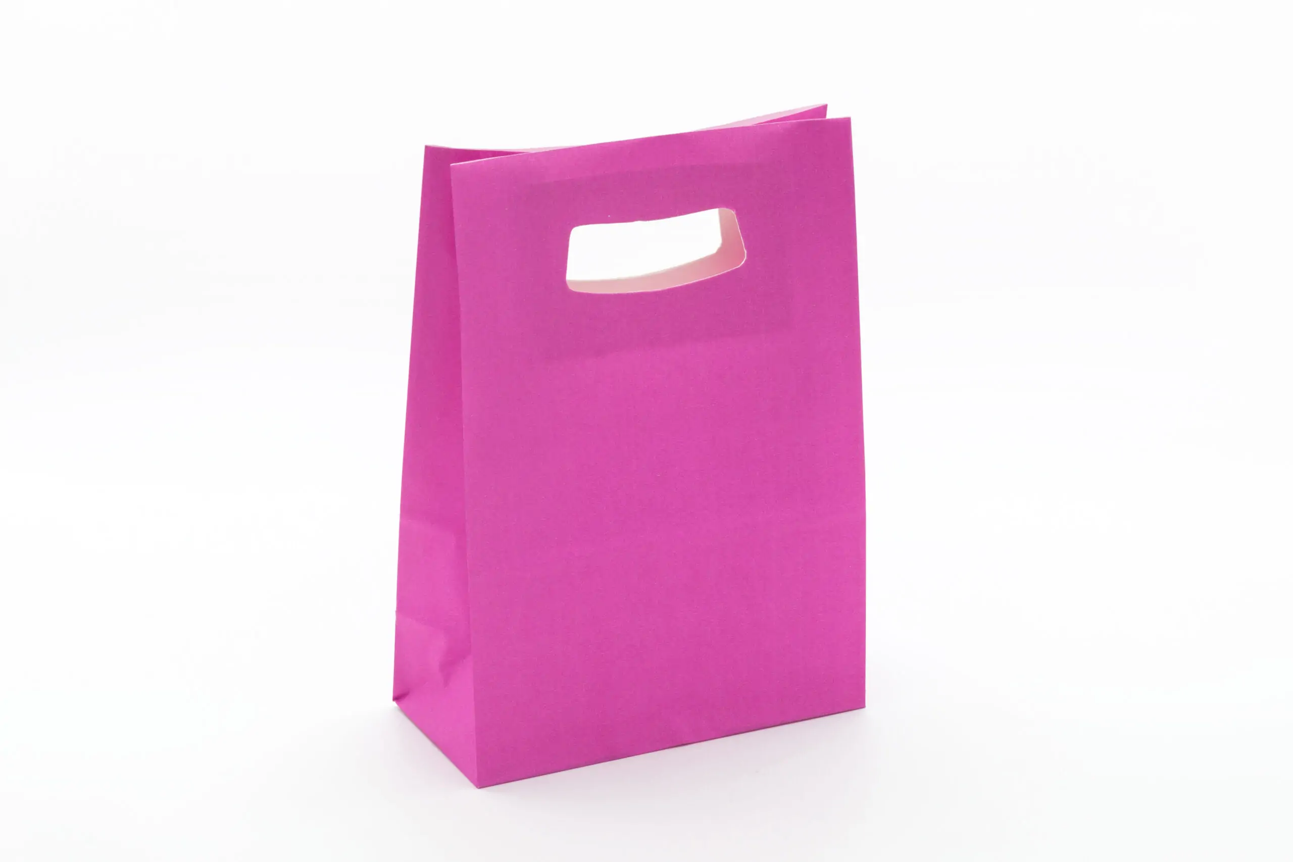 Cutii prajituri & pungi - Punga Roz 18 x 9 x 25