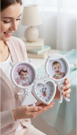 NUNTA - Rama foto ceas CUPLU 2 poze