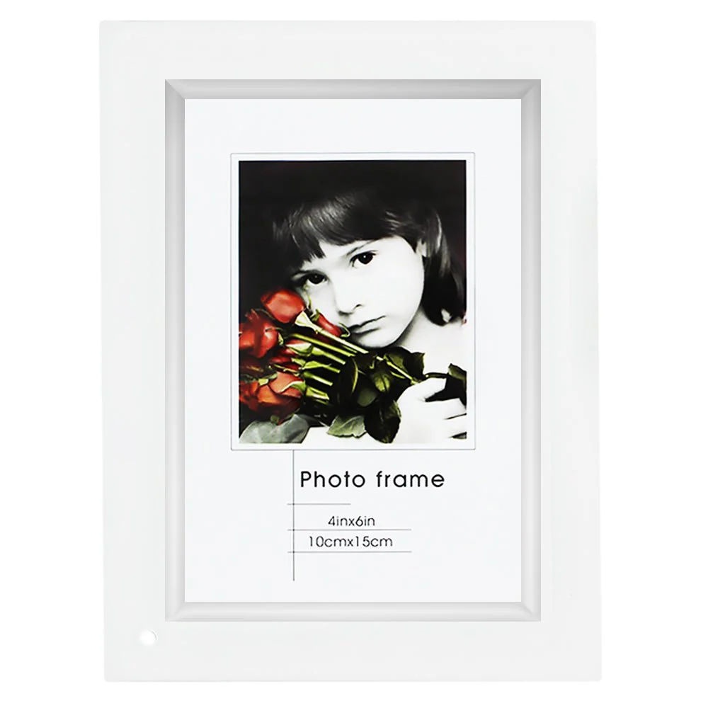 Rama foto sticla transparenta argintie 10x15 cm [3]