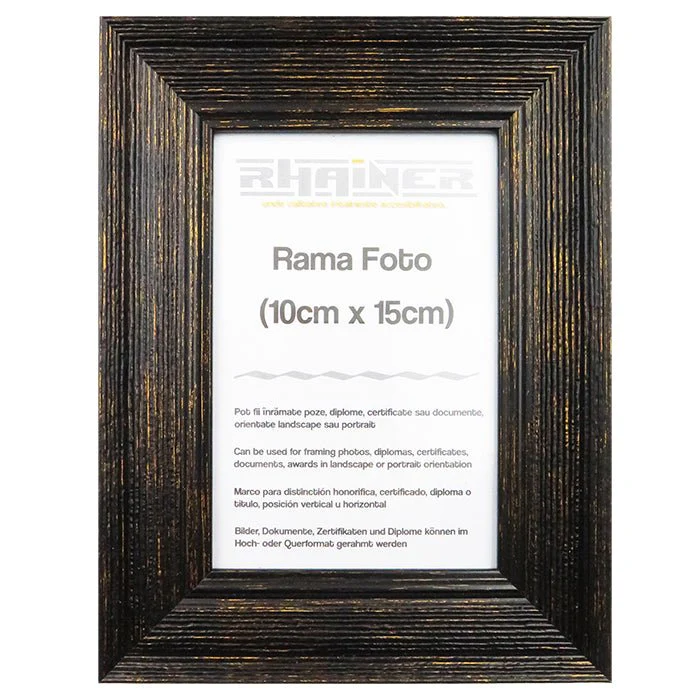 Rama foto Bilbao negru 10x15 [2]