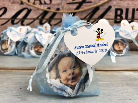 BOTEZ - Sapunel FOTO in Saculet Blue