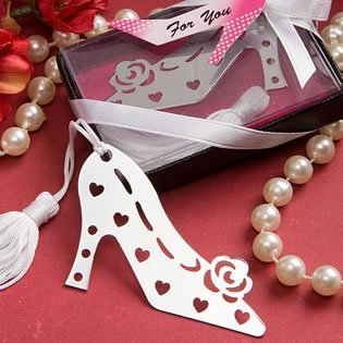 Marturii NUNTA - Semn de carte Bride Shoe