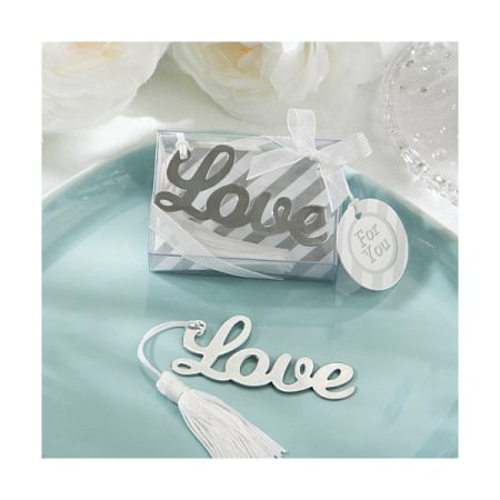 Marturii NUNTA - semn de carte LOVE