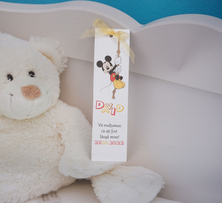 BOTEZ - Semn de carte Mickey