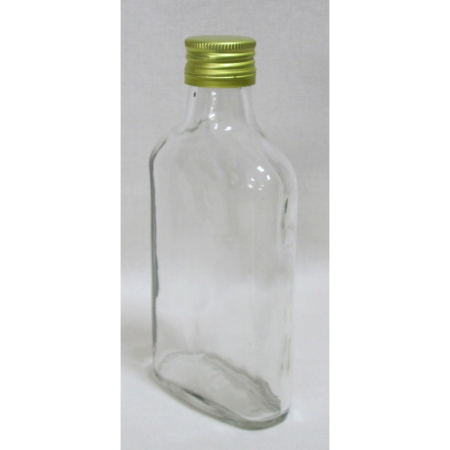 Set 10 buc sticle FLASK 200 ml cu dop metalic [7]