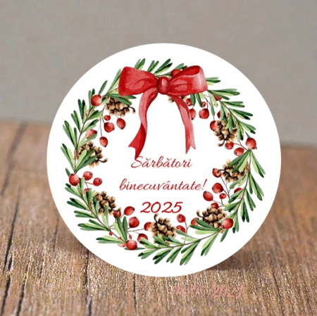 Etichete MARTURII - Set 20 etichete cadou CRACIUN