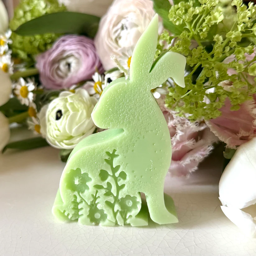 LUMANARI - lumanare IEPURAS de PASTE