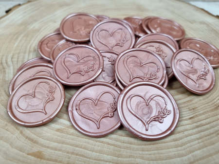 NUNTA - Sigilii ceara Roze inima 5