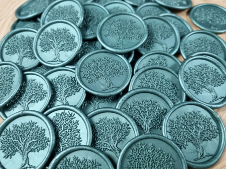 Sigilii ceara VERDE - Copacul Vietii [2]