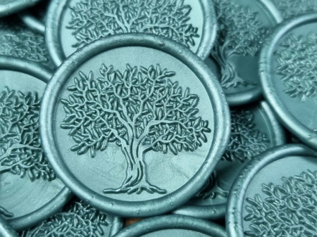 Sigilii ceara VERDE - Copacul Vietii