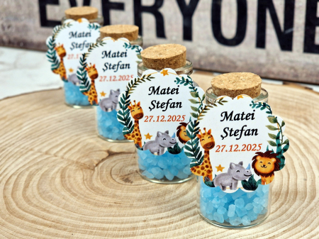 Sticlute Sare de Baie BLUE - model Safari [2]