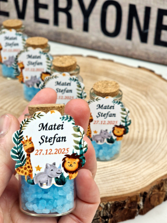 Sticlute Sare de Baie BLUE - model Safari [5]