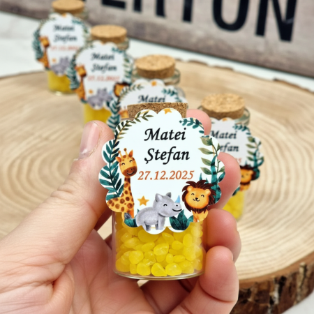 BOTEZ - Sticlute Sare de Baie HONEY