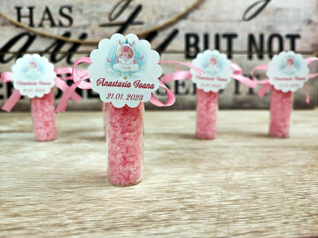 Sticlute Sare de Baie ROZ - model Unicorn [1]