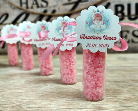Sticlute Sare de Baie ROZ - model Unicorn [3]