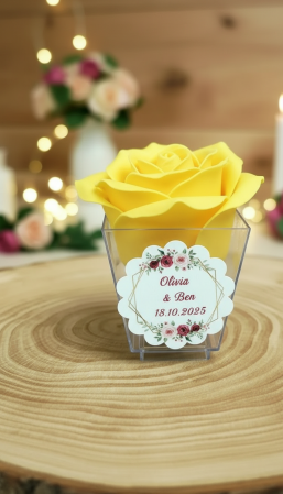 Trandafiri din Sapun - galben [1]