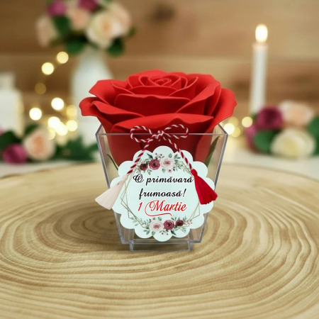 8 Martie - Cadou 8 Martie Trandafiri din Sapun
