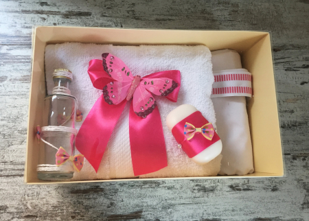 Trusou botez PINK BUTTERFLY [1]