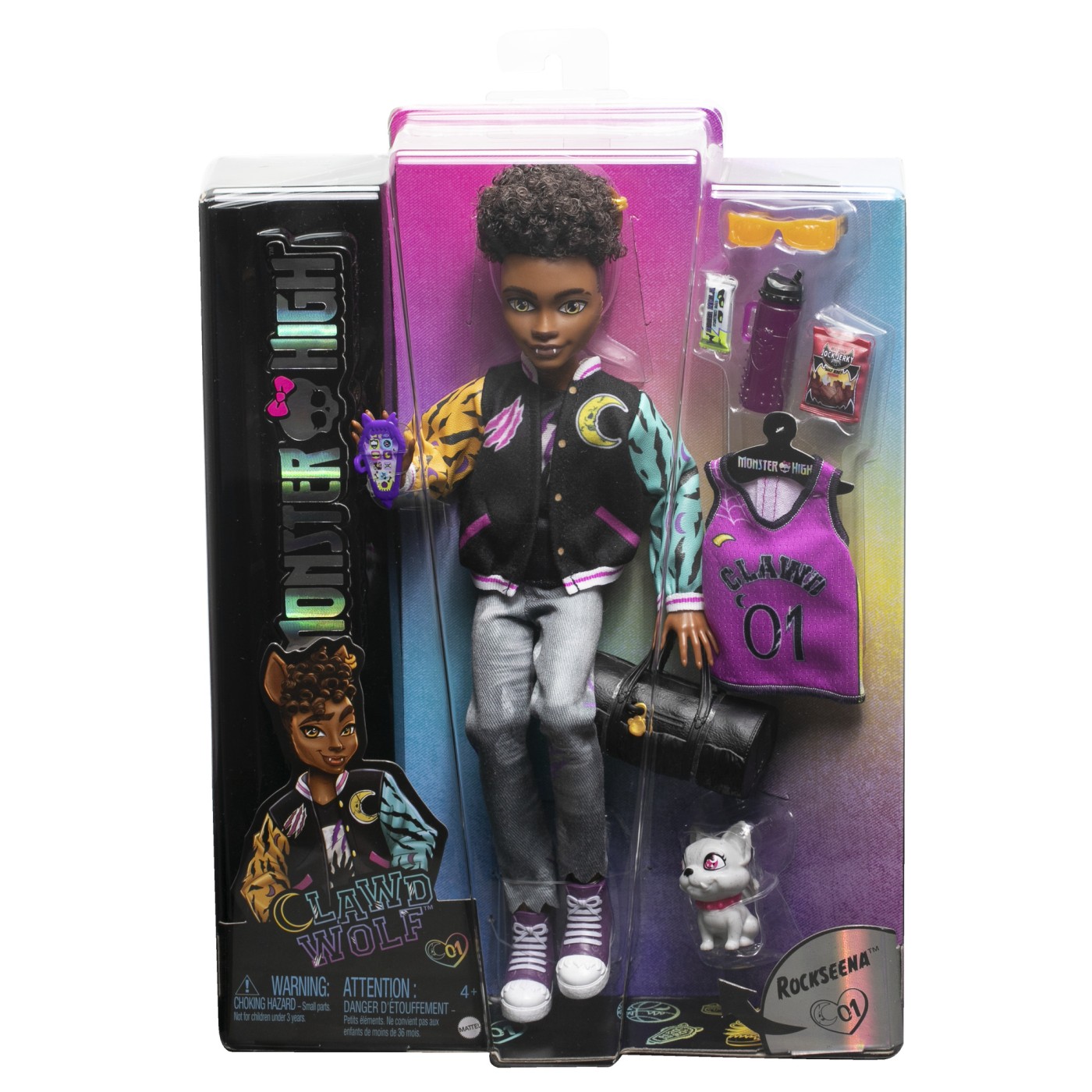 JOCURI SI JUCARII - Monster High Papusa Clawd Wolf 25 cm articulata - IoArtify.ro