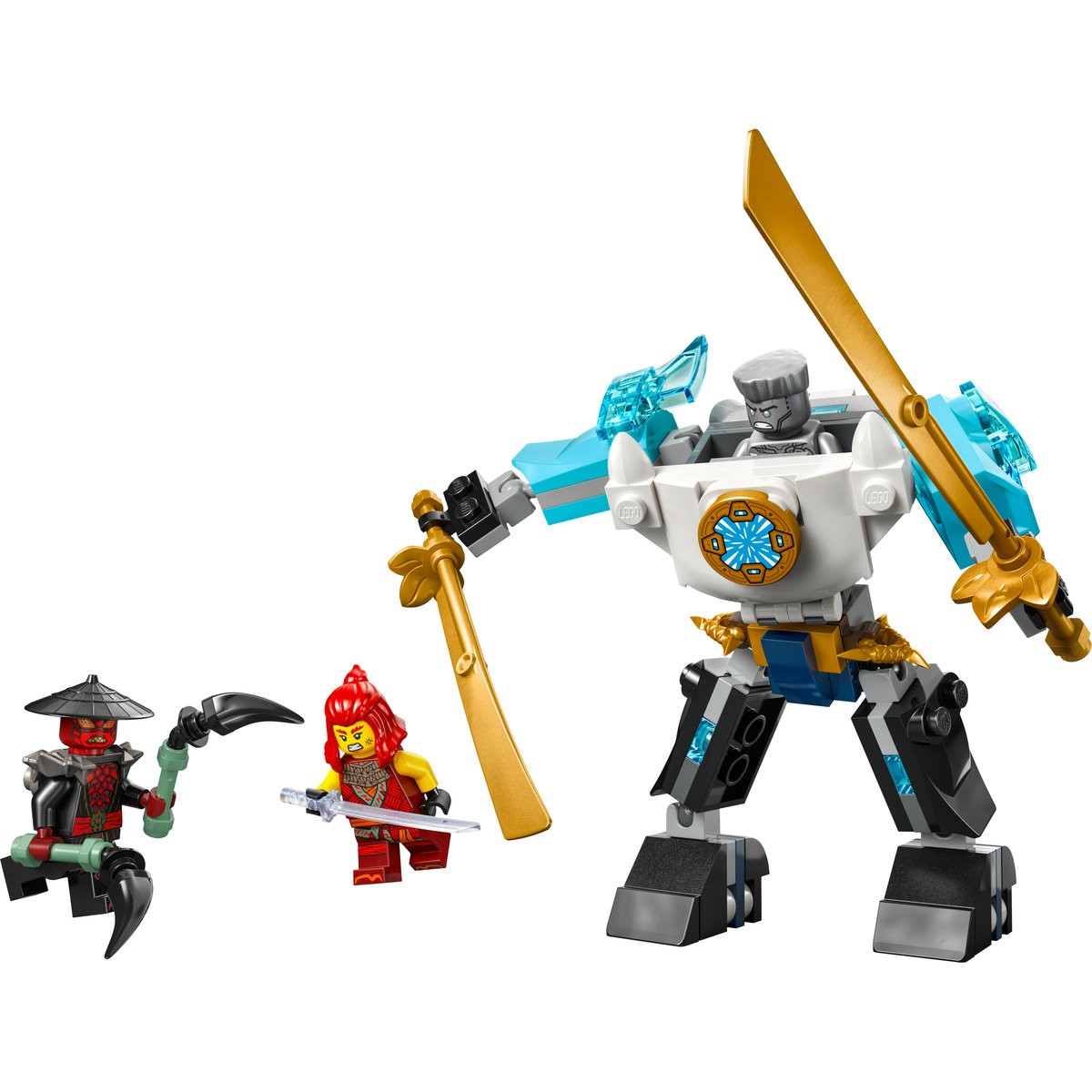 Lego Ninjago Costumul Robot de Lupta al Lui Zane 71827 set constructie 512 piese - IoArtify.ro [2]