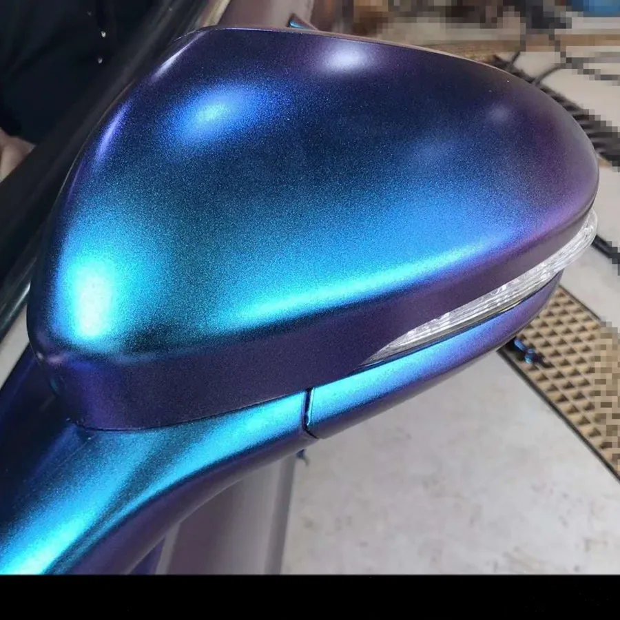 Folie auto Cameleon Albastru/Violet pentru colantare integrala Termoplastica cu tehnologie BUBBLE FREE finisaj Lucios dimensiune 3,0m x 1,52m - IoArtify.ro [7]