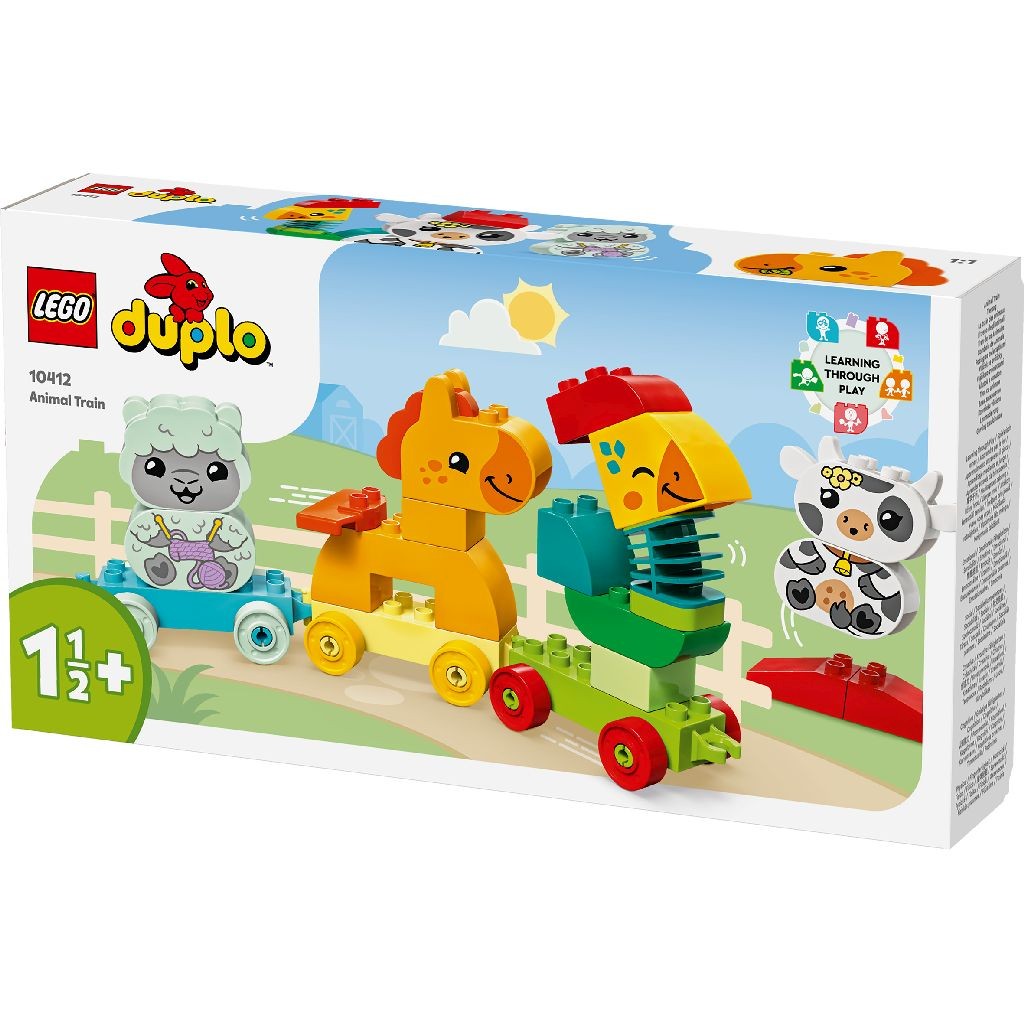 Lego Duplo Tren cu Animale 10412 set 12 piese pentru copii - IoArtify.ro [5]