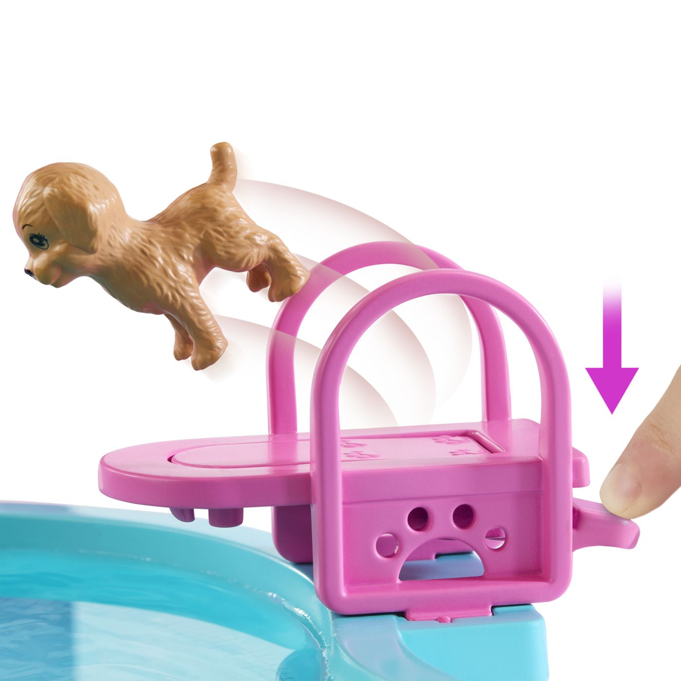 Barbie Set de Joaca Piscina de Vis cu Accesorii include 5 piese detaliate - IoArtify.ro [9]