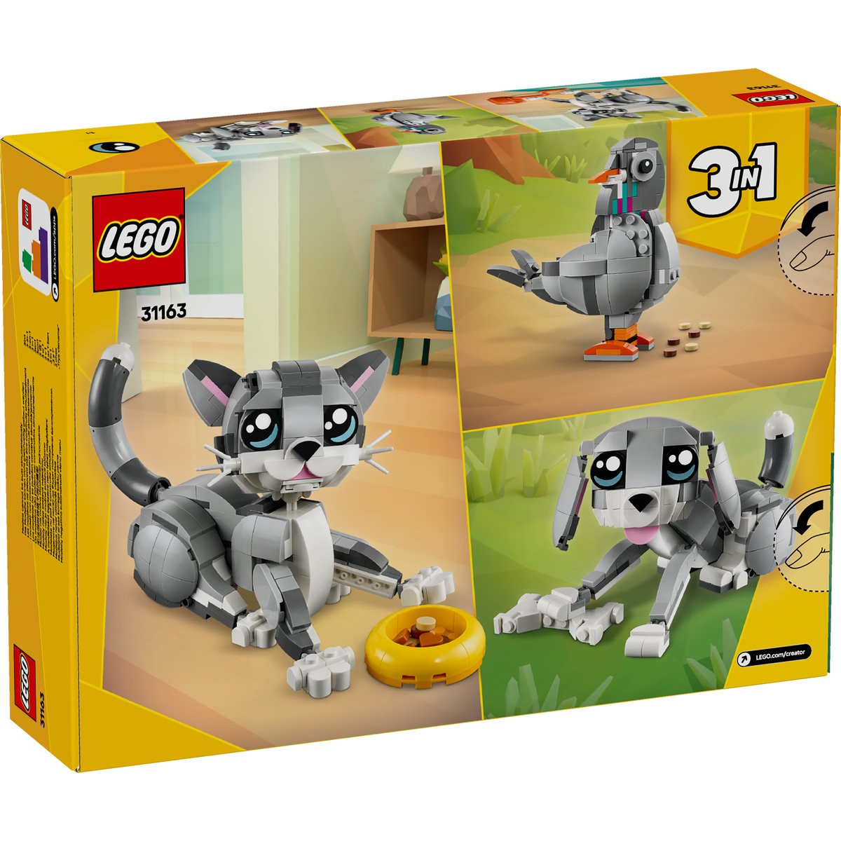 Lego Creator Pisica Jucăușă 31163 construcție 3 în 1 - IoArtify.ro [8]
