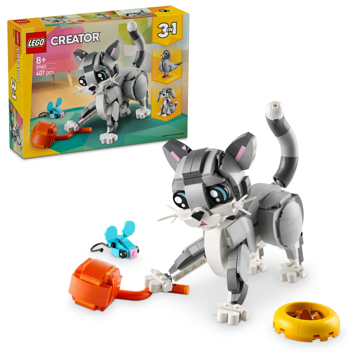 Lego Creator Pisica Jucăușă 31163 construcție 3 în 1 - IoArtify.ro [9]