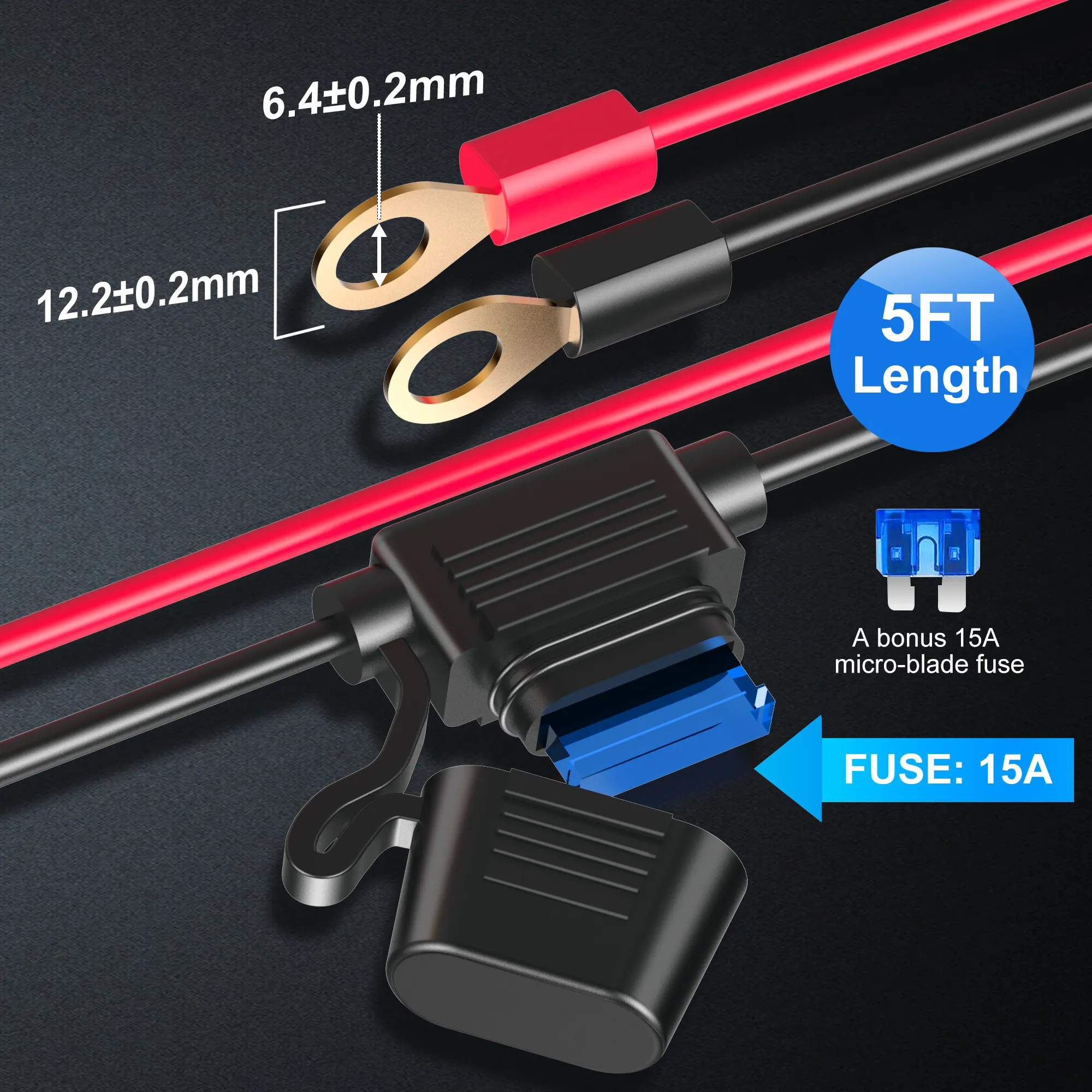 Dispozitiv Auto Premium 3in1 Splitter Bricheta Incarcator USB USB-C Voltmetru Digital 12V 24V – IoArtify.ro [4]