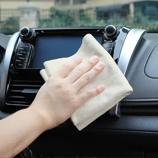 Laveta Sintetica Super Absorbantă pentru Mașini, Imitatie Piele de Caprioară, 43x32 cm [2]