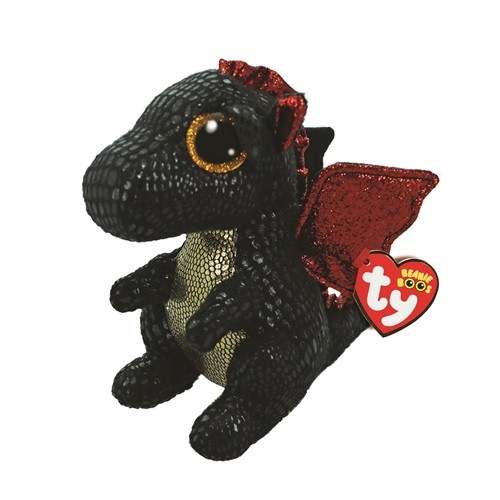 Jucarii de plus - Plus Ty 24cm Boos Grindal Dragon model realist cu detalii fine - IoArtify.ro