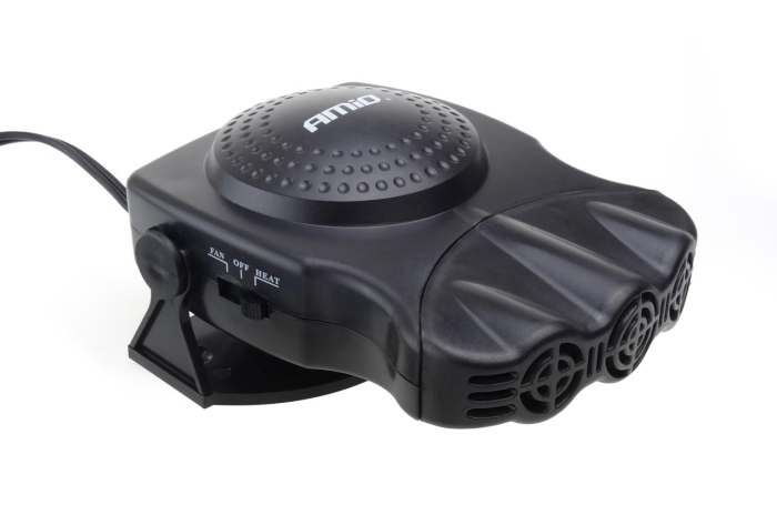 Aeroterma Auto 2in1 Ventilate Incalzire Rapida si Dezghetare Geamuri 12V Putere 150W cu mufa de bricheta – IoArtify.ro [2]