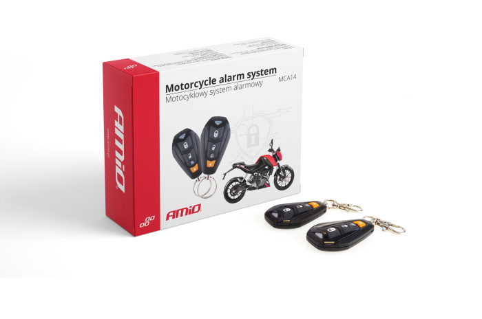 Alarma motocicleta cu functie pornire motor telecomenzi MCA14 cu telecomanda dubla – IoArtify.ro [2]