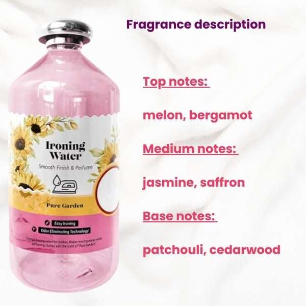 Apa Parfumata pentru Fierul de Calcat 1 L Pure Garden capacitate mare pentru utilizare indelungata – IoArtify.ro [5]