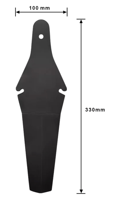 Aripa universala flexibila bicicleta spate RW20B rezistenta la impact - IoArtify.ro [3]