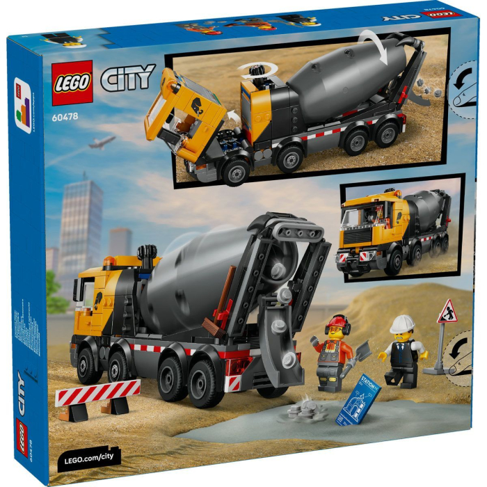 Lego City Autobetoniera 60478 cu 203 piese construcție realistă pentru copii - IoArtify.ro [10]