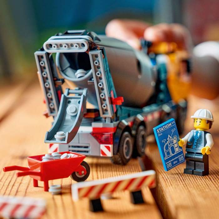 Lego City Autobetoniera 60478 cu 203 piese construcție realistă pentru copii - IoArtify.ro [6]
