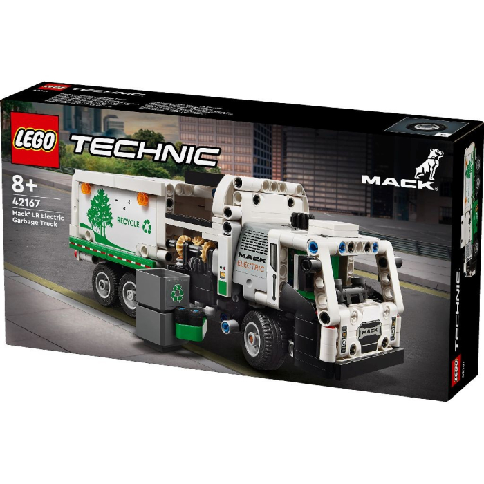 Lego Technic Autogunoiera Mack Lr Electric 42167 cu motor electric - IoArtify.ro [5]