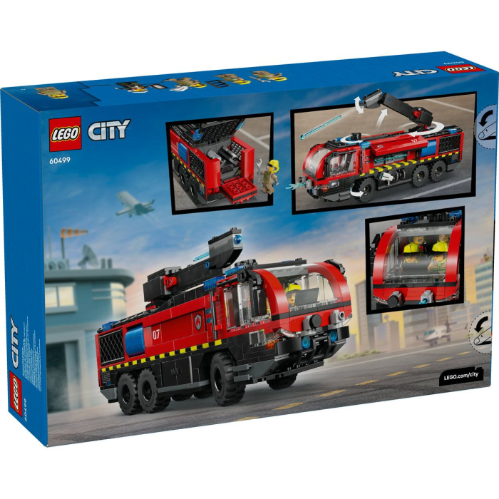 Lego City Autospeciala de Pompieri la Aeroport 60499 set 346 piese - IoArtify.ro [5]