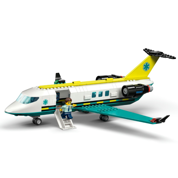 Lego City Avion Ambulanta pentru Urgente 60465 set 176 piese - IoArtify.ro [5]