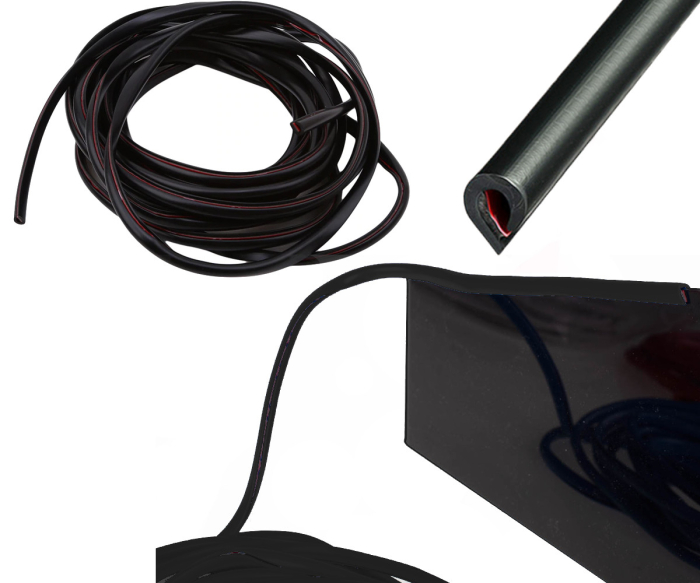 Banda de protectie muchii caroserie Neagra lungime 5 metri – IoArtify.ro [4]